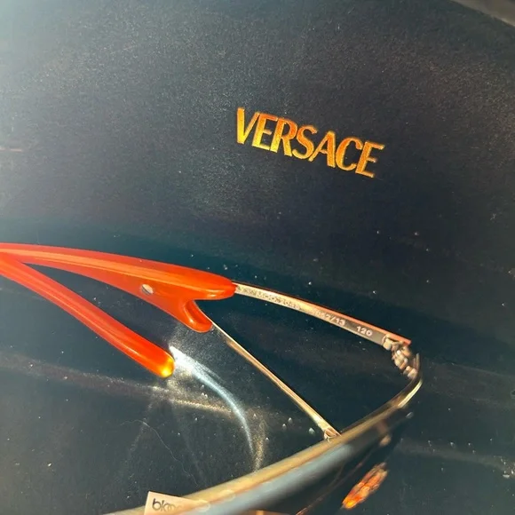 Versace Brown and Black Sunglasses - Picture 3 of 7